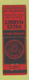 Matchbook Cover - Paul's Market Grocery Portsmouth NH SS Pierce