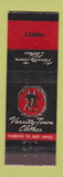 Matchbook Cover - Varsity Town Clothes Printz's