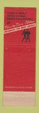 Matchbook Cover - Varsity Town Clothes Printz's