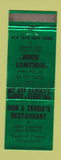 Matchbook Cover - Don & Denda's Restaurant