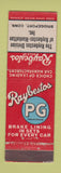 Matchbook Cover - Raybestos Brake Lining Bridgeport CT