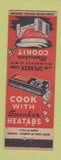 Matchbook Cover - Speaker Heat Tabs Cooking Milwaukee WI