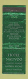 Matchbook Cover - Hotel Nauvoo IL WORN