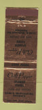 Matchbook Cover - Chili Pepper Spanish Foods Phoenix AZ