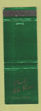 Matchbook Cover - Chuck's Alibi Room Tacoma WA WEAR