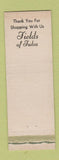 Matchbook Cover - Fields of Tulsa OK Department Store? WEAR