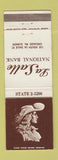 Matchbook Cover - La Salle National Bank Chicago IL