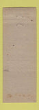 Matchbook Cover - City Gates Restaurant St Augustine FL WEAR