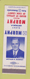 Matchbook Cover - Arthur Murphy Board of Appeals Cooks County IL?