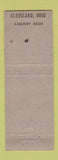 Matchbook Cover - Higbee Silver Grille Cleveland OH WEAR