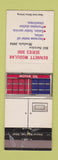 Matchbook Cover - Bennett Modular Oil Display Muskegon MI
