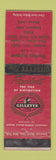 Matchbook Cover - Gillette Tires Heartburg Case Tractors Craigmont ID WORN
