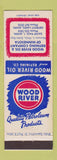Matchbook Cover - Wood River Oil Refining St Paul Detroit Lakes MN