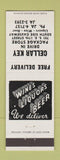 Matchbook Cover - Cellar Key Liquor Store Fort Lauderdale FL