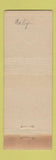 Matchbook Cover - Taix French Bread New Imperial Cafe Long Beach CA WEAR
