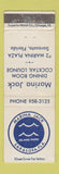 Matchbook Cover - Marina Jack Restaurant Sarasota FL