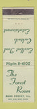 Matchbook Cover - The Forest Room Park Forest IL