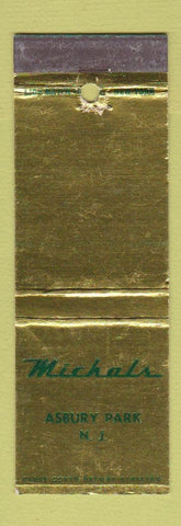 Matchbook Cover - Michaels Asbury Park NJ WEAR