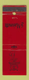 Matchbook Cover - La Maisonette Skokie IL restaurant WEAR
