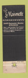Matchbook Cover - La Maisonette Skokie IL restaurant WEAR