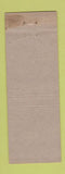 Matchbook Cover - Epicure Buffet Miami Beach FL WEAR