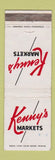 Matchbook Cover - Kenny's Markets Grocery WEAR