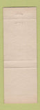 Matchbook Cover - York Hotel Court Nashville TN