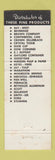 Matchbook Cover - Century Papers Beaumont Corpus Christi Dallas Galveston TX