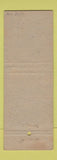 Matchbook Cover - Marcus Auto Supply Sacramento CA WEAR