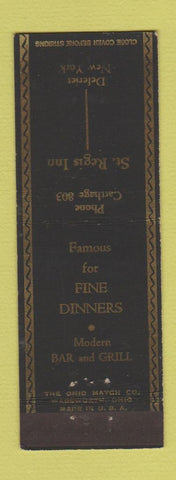 Matchbook Cover - St Regis Inn Deferiet NY