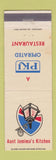 Matchbook Cover - Aunt Jemima's Kitchen WEAR