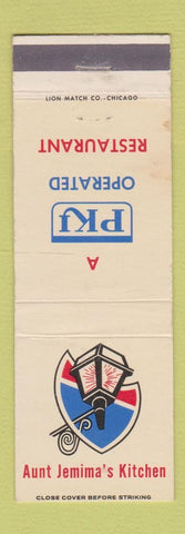 Matchbook Cover - Aunt Jemima's Kitchen WEAR