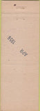 Matchbook Cover - Matchbook Cover Elks Club Paris TN