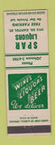 Matchbook Cover - Spar Liquors