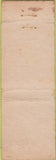 Matchbook Cover - Matchbook Cover Elks Club Goose Creek TX WORN