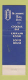 Matchbook Cover - Manitowoc Motor Hotel WI