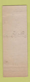 Matchbook Cover - G William's Insurance Plymouth PA WEAR