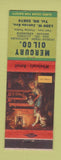 Matchbook Cover - Mercury Oil Dunlop Tires