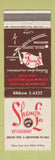 Matchbook Cover - Shangri La Restaurant Port Jefferson LI NY