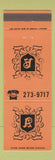 Matchbook Cover - Alpine Lunch Bar Watervliet NY