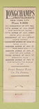 Matchbook Cover - Longhamps Restaurants New York City WEAR