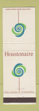 Matchbook Cover - Houstonaire Motor Inn Houston TX
