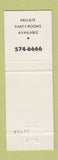 Matchbook Cover - Dante's Restaurant Cincinnati OH