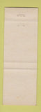 Matchbook Cover - Moonlit Restaurant Bath NY