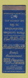 Matchbook Cover - Bray's Restaurant Louisville KY WORN
