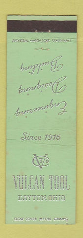 Matchbook Cover - Vulcan Tool Dayton OH