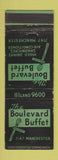 Matchbook Cover - Boulevard Buffet WEAR