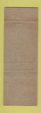 Matchbook Cover - Boulevard Buffet WEAR