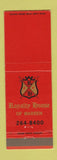 Matchbook Cover - Royalty House of Warren MI