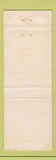 Matchbook Cover - Guinzy's Resaca Motel San Benito TX WEAR